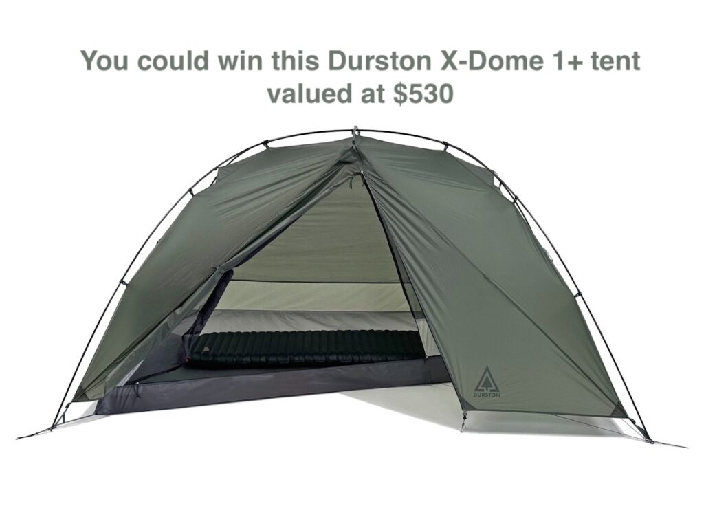 1 X Dome 1 Durston Tent Ultralight Side Open Pad 2 copy