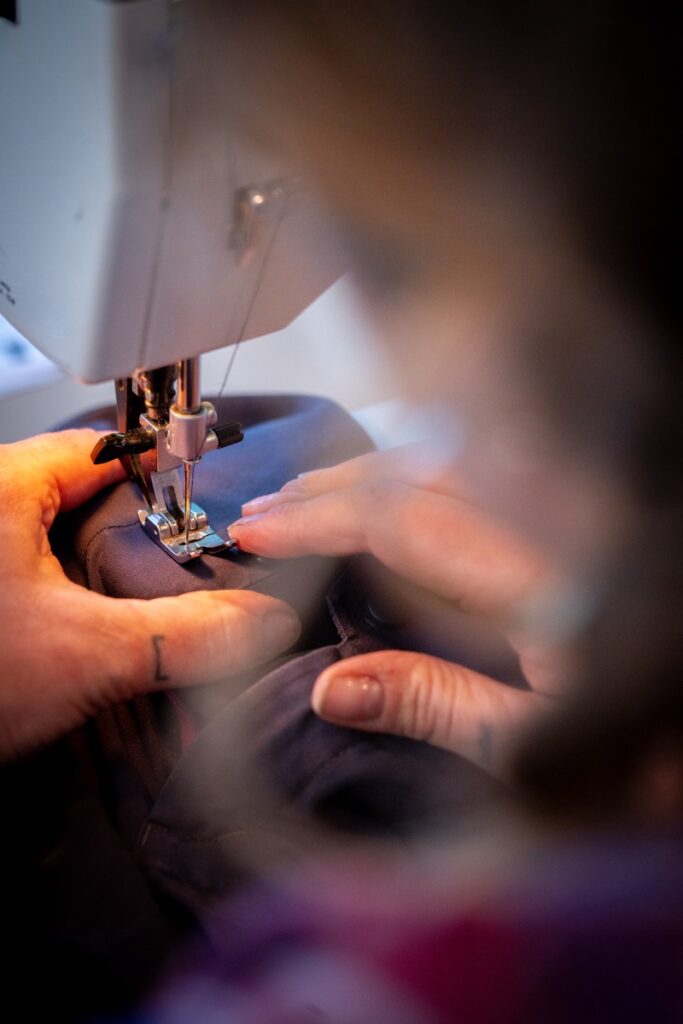 KORE ReHub sewing needle close up